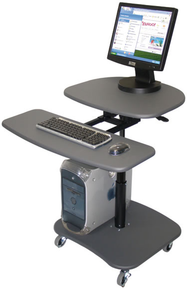 Medical Computer Carts Laptop Hospital Exam Emergency Ultrasound